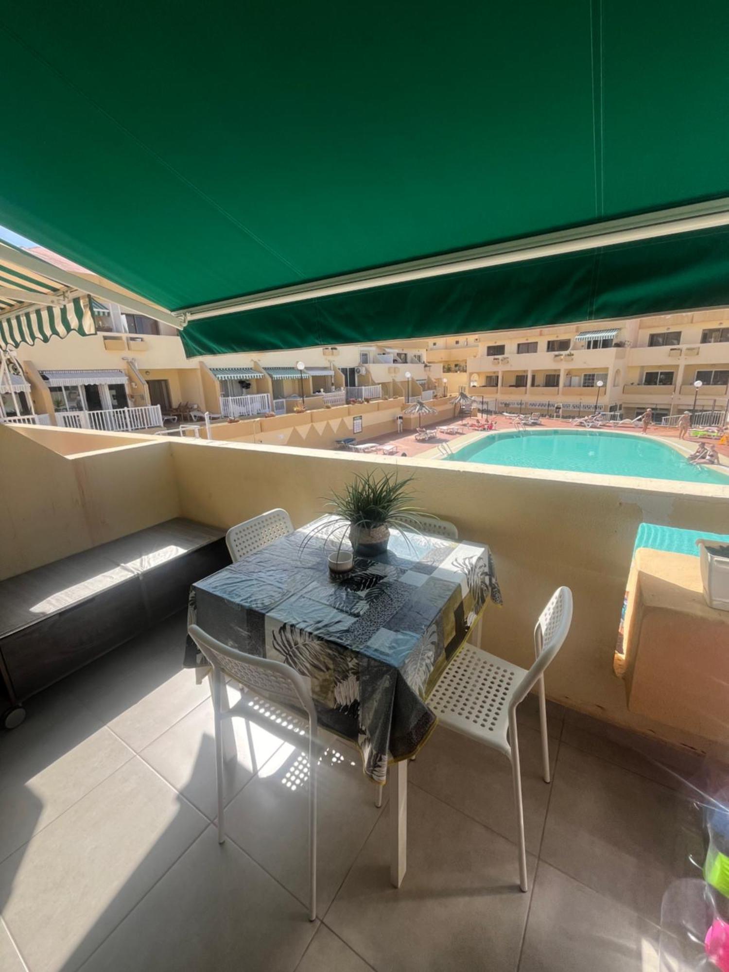 Sunny Pool View & Airco Apartament Symon Mareverde アデヘ エクステリア 写真
